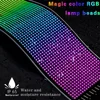 Truck Eye Led Display Car Sign Animation Led Matrix Panel Bluetooth App Control Programmable Flexible Screen Led Car Light 3