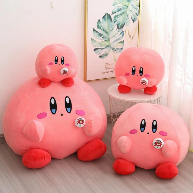 Cute Kirby plush with a head for heights • Magic Plush