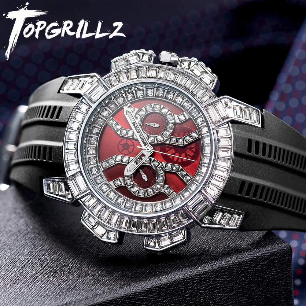 Topgrillz Watch Top Lux Watch Mechanical Wristwatches 2023 New Mens Luxury Full Aliexpress