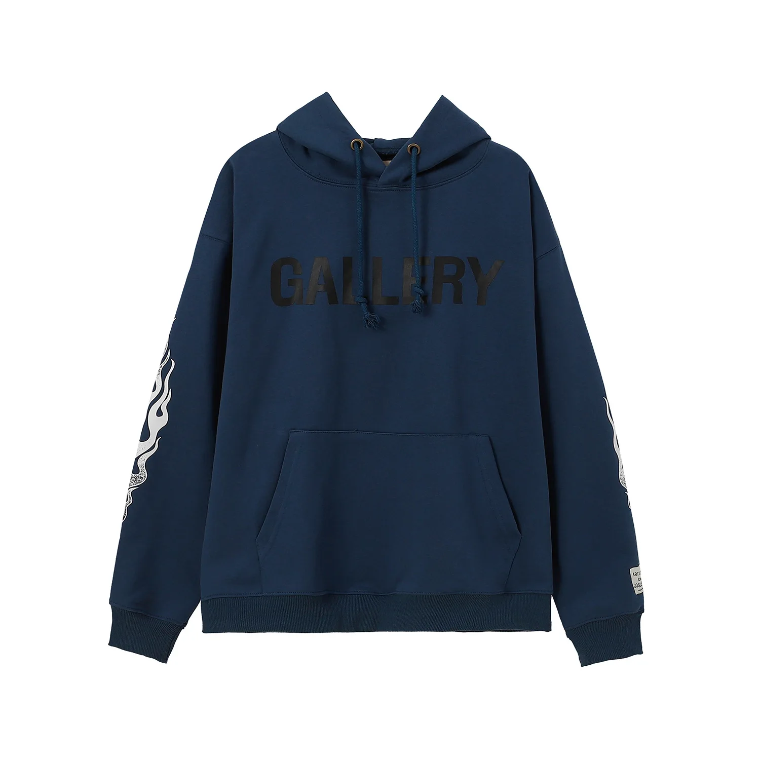 GALLERY DEPT Hoodie 100% Cotton Arm Flame 2