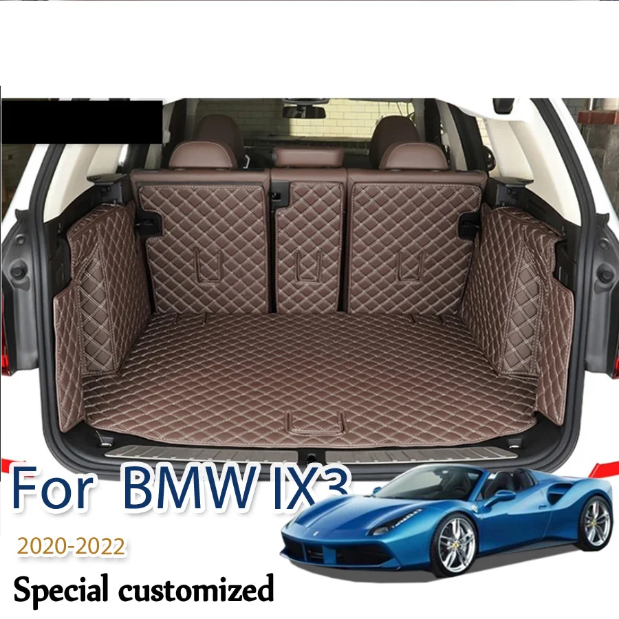 For Corolla Cross 2022 2021 Custom Trunk Mat Leather Durable Cargo Liner Boot Carpets Rear Interior