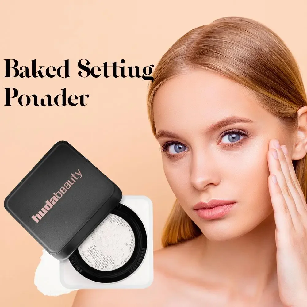 Easy Bake Loose & Setting Powder Long Lasting Oil Control Matte Waterproof Brightening Loose Powder Makeup