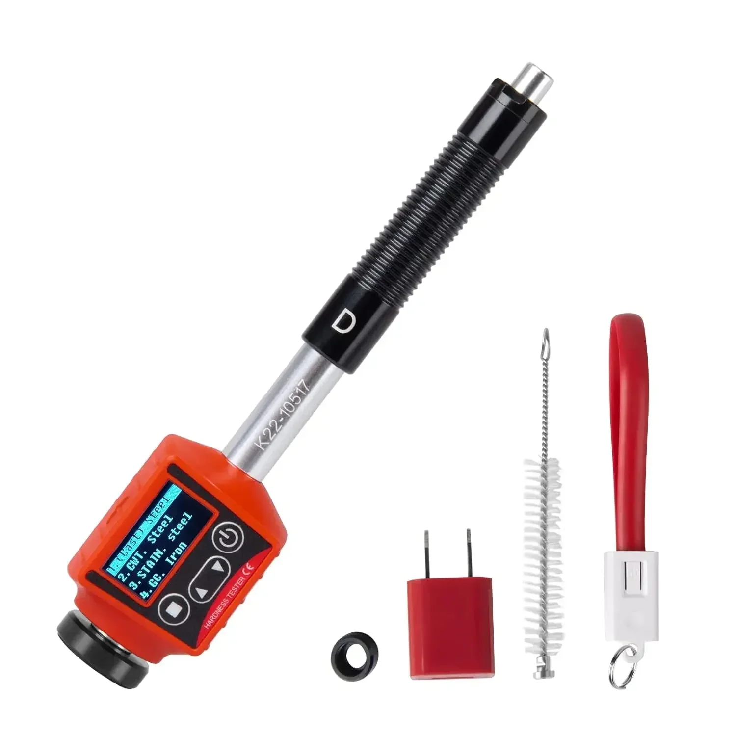 Pen-type Portable Leeb Hardness tester Digital Metal hardness tester For Stainless Steel Range HRC HRB HL HB HV HS durometer hardness tester