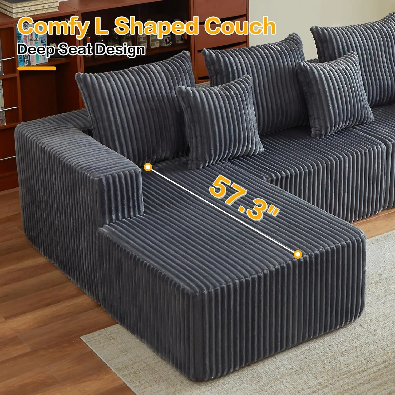 Modular L Shape Sofa 6