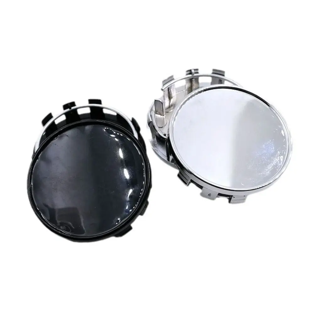 Universal Wheel Center Caps Outer 54MM Inner 50MM Rim Hub Caps ABS Wheel Badge Covers Auto Accessories 4Pcs