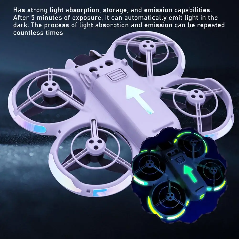 Autocollants lumineux pour drone DJI Neo - Lot de 3 couleurs