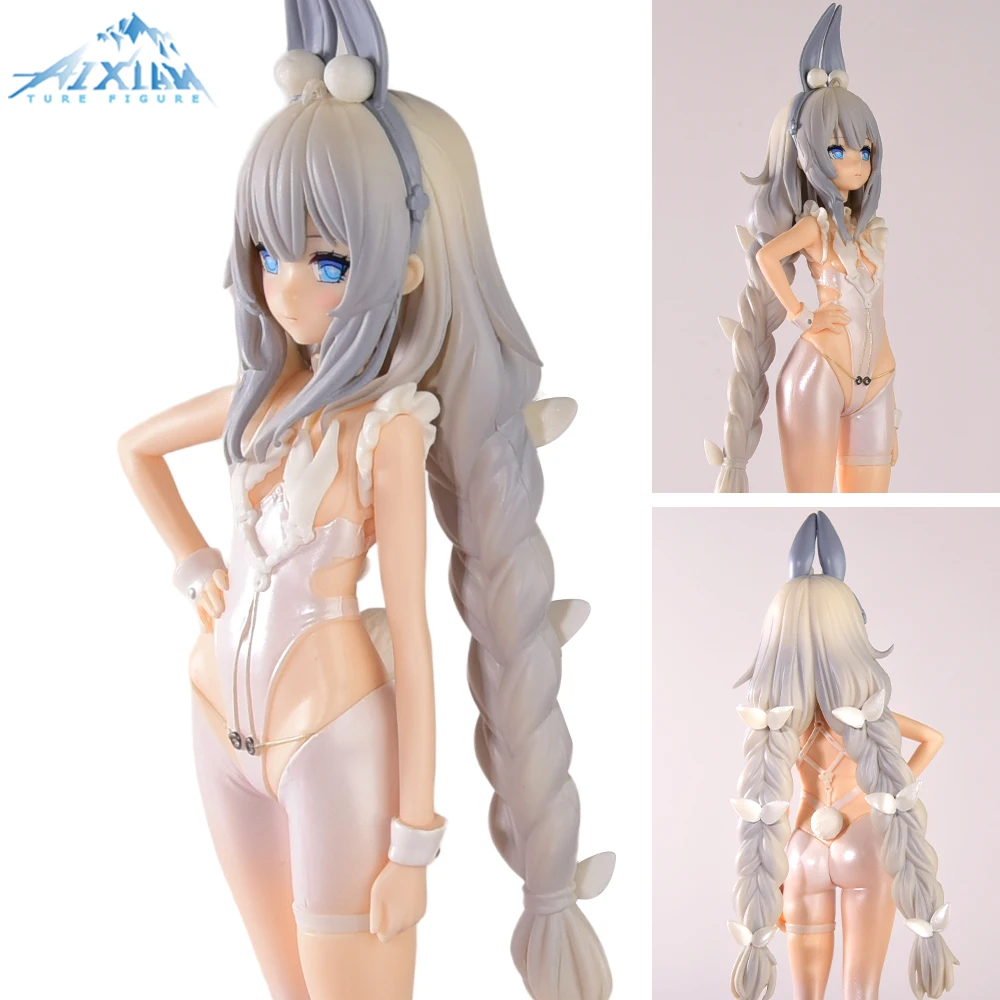 

23cm ALTER Azur Lane Anime Figure MNF Le Malin Lazy White Rabbit PVC Action Figure Sexy Girl Figurine Collection Model Doll Toys