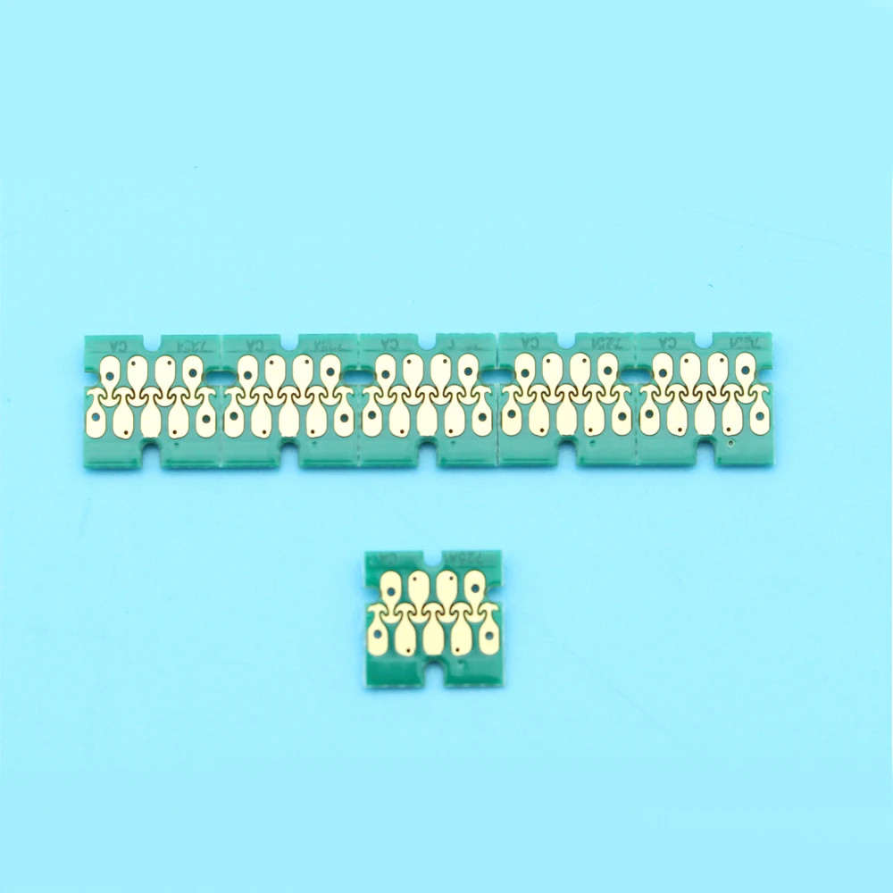T725A F2000 White Chip For Epson SureColor F2000 F2100 SC-F2000 SC-F2100 Ink Cartridge Chips Newest Version