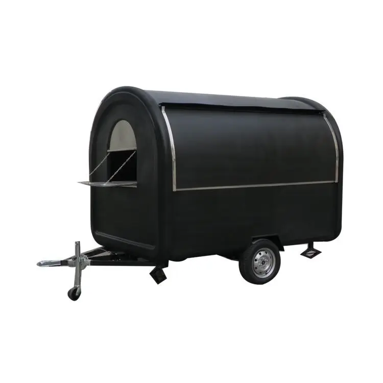 OEM 2023  best sale food truck mobile food cart trailer Tricycle food chips & ice cream & candy & popcorn Cart