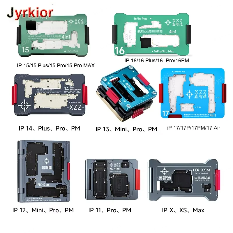 XZZ Mobile Phone Motherboard Test Fixture For iPhone X~17 Pro Max