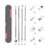 Acne Needle Remove Blackhead Blemish Pimple Comedone 4pcs/Set Double-ended Stainless Steel Facial Cleaning Skin Care 1
