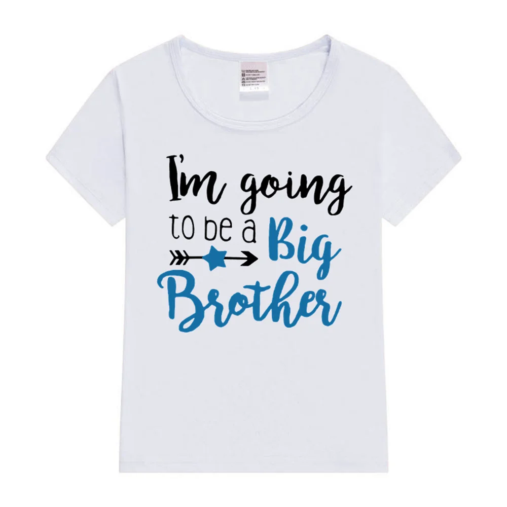 Boys Clothes I'm Going To Be A Big Brother Birth & Pregnancy Announcement T-Shirt For Boys Baby Son Family Look T-Shirts 5