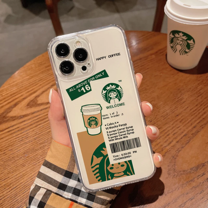 Starbucks Cases For Iphone 12 13 Pro Max Mini 11 Pro Max X Xr Xs Max