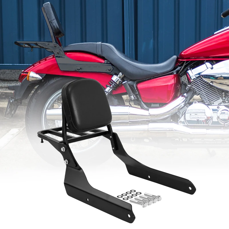 

Motorcycle Backrest Sissy Bar Luggage Rack For Honda Shadow Spirit 750 VT750C2 2007-2014 Phantom 750 VT750C2B 2010-2019 2018 17