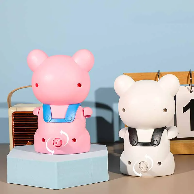 Children's Educational Toys Cartoon Cute Wind-up Drumming Small Animal Creative Children Interactive Clockwork Toys Gifts