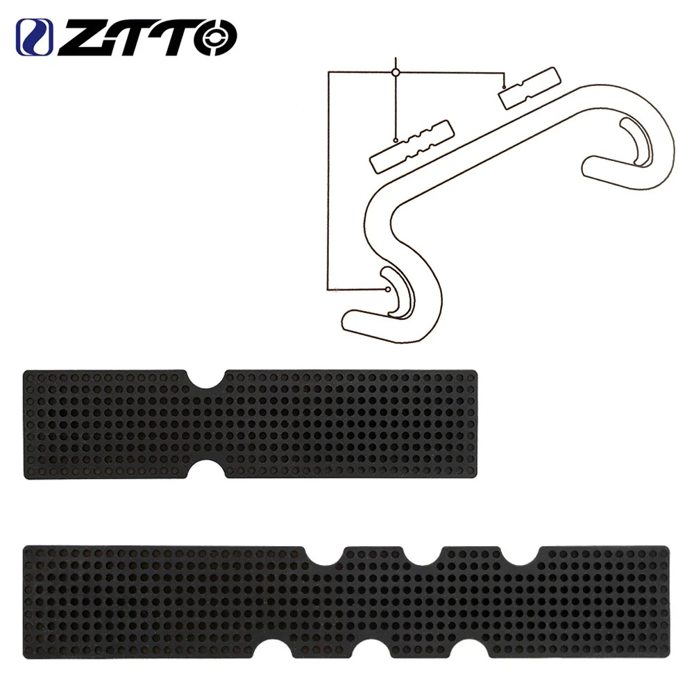 ZTTO Road Bike Handlebar Tape Anti Shock Absorption 2mm Silica Gel Pad Flexible Handlebar Soft Insert Cycling Parts