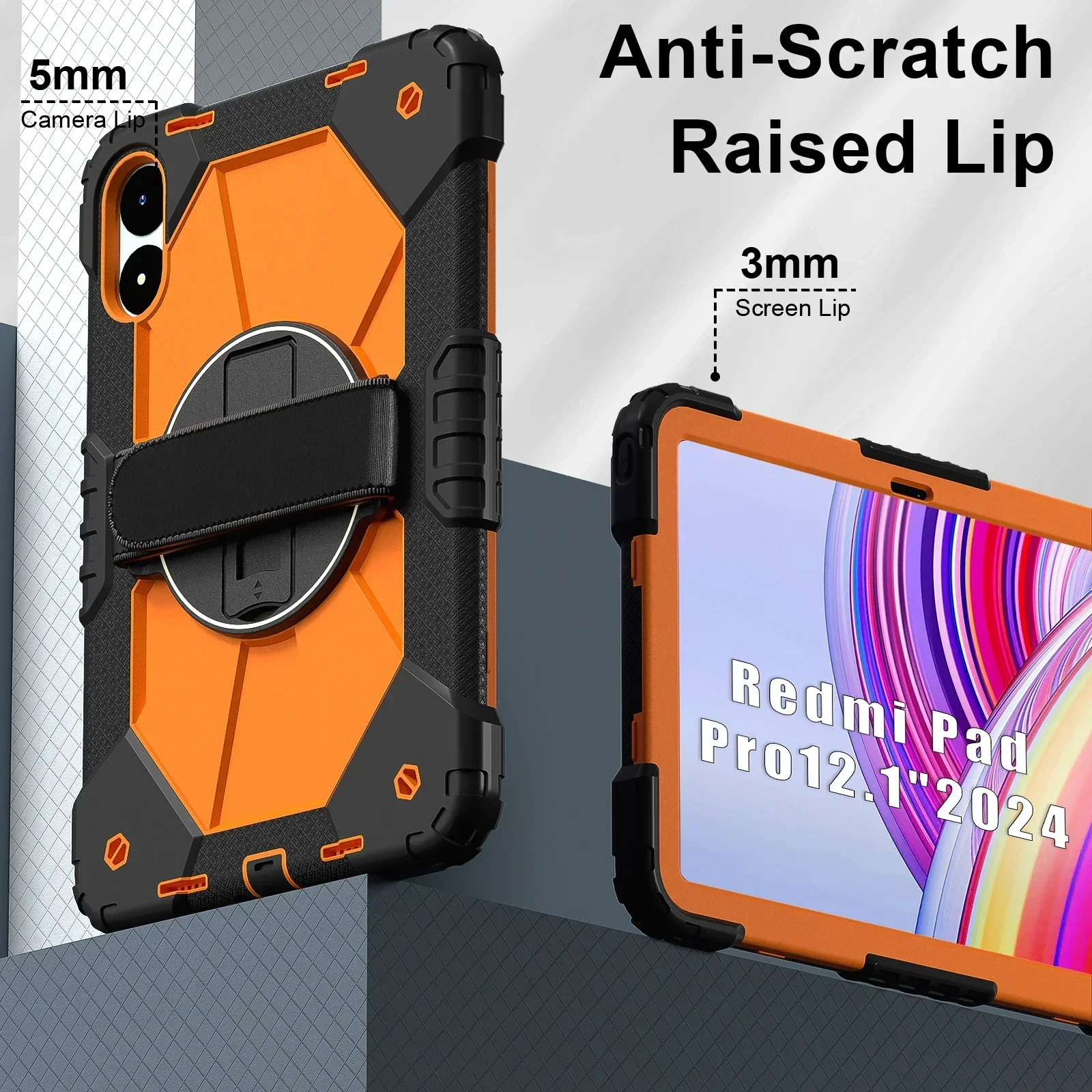 Durable Kids Tablet Case - Heavy Duty Shockproof Armor Protector