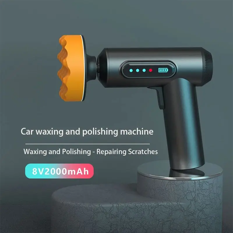 Car polisher Handheld wireless polisher Car polishing waxing machine Power tool For body cleaning waxing repair