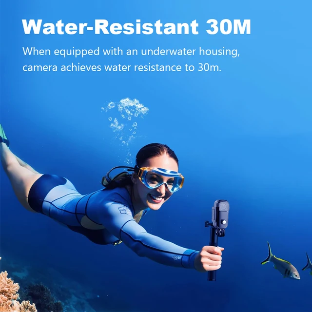SJCAM C100 / C100Plus Mini Thumb Camera 1080P30FPS / 4K30FPS H.265 12MP 2.4G WiFi 30M Waterproof Case Action Sport DV Camcorder 4