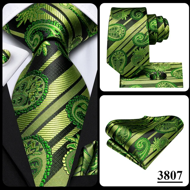 Set Cravatta Uomo Con Fiore E Gemelli - Elegante Per Matrimoni E Eventi, Seta