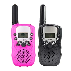 Enhanced Product Title: Fun Adventure Walkie Talkies for Kids - Long Range 2 - Pack for Outdoor Play and Family Games (Red Black Set)