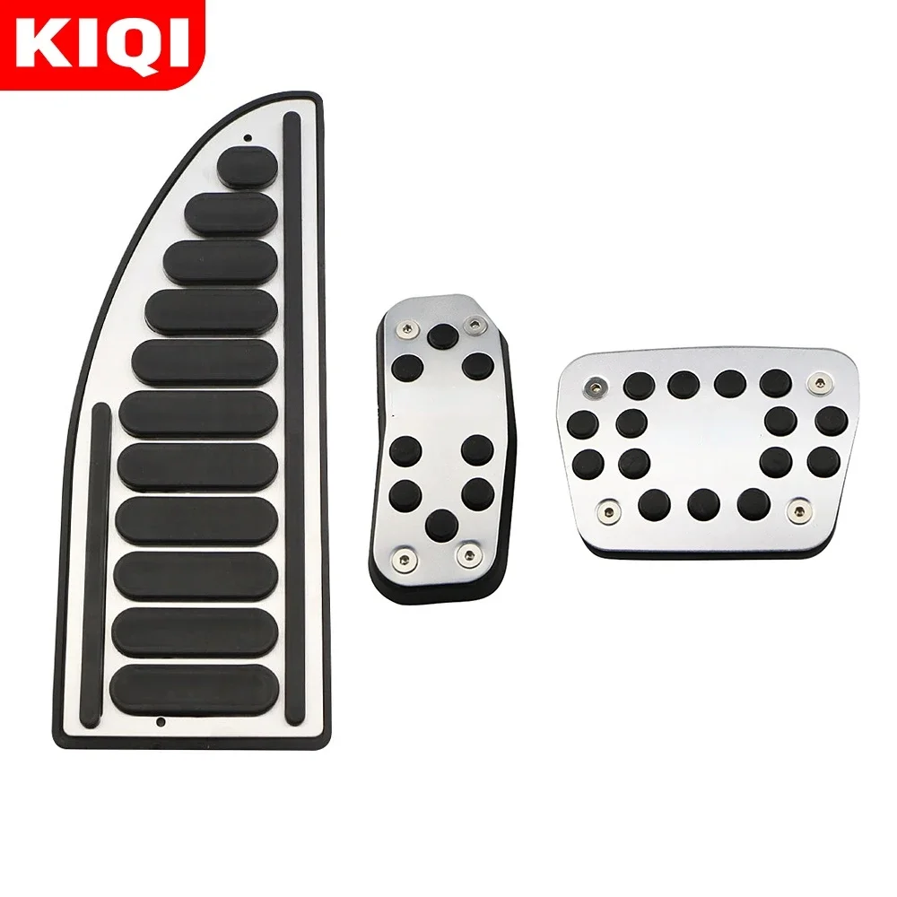 Car Accessories Car Pedals Pedal Cover Racing Pedals For Ford Fiesta MK7 2009-2015 AT MT Accelerator Gas Pedal Cover Aluminium Alloy Rubber