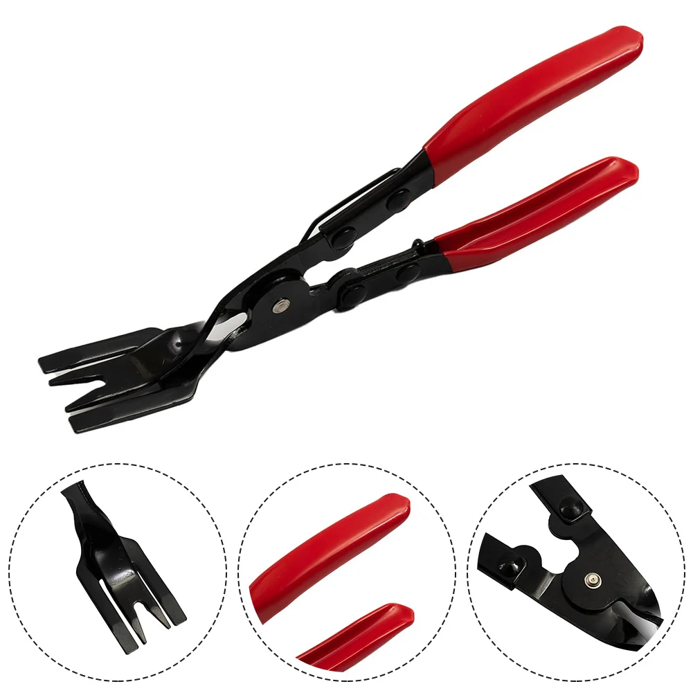 

Bumper covers Plier Trim Clip Dash Door Fascia Spring Staple Car Carbon steel Panel Quick Removal Remover Snap