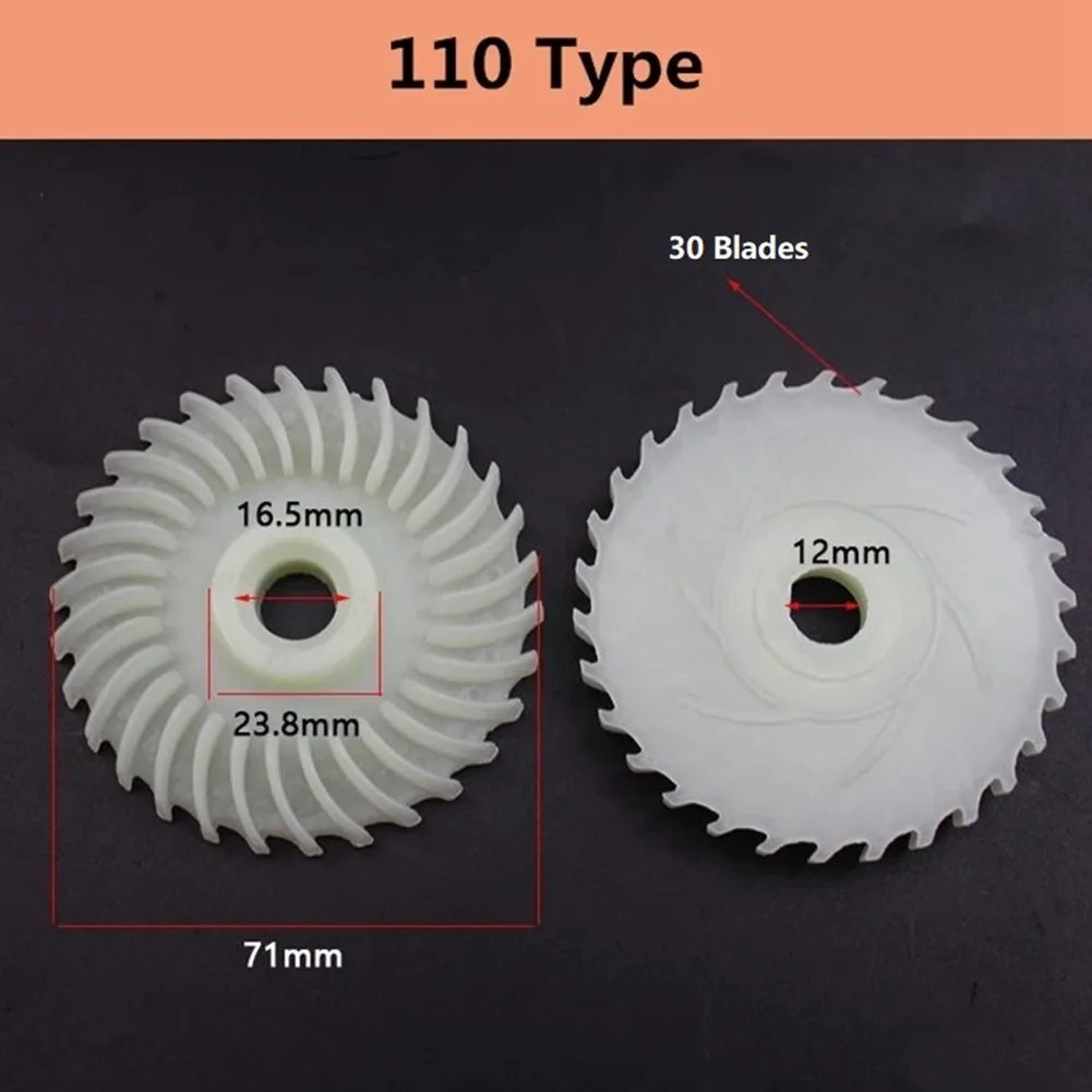 

Impeller Blade Motor Fan Marble Cutting Impeller Machine Motor Fan Replacement Rotor Accessories For 4100 Type