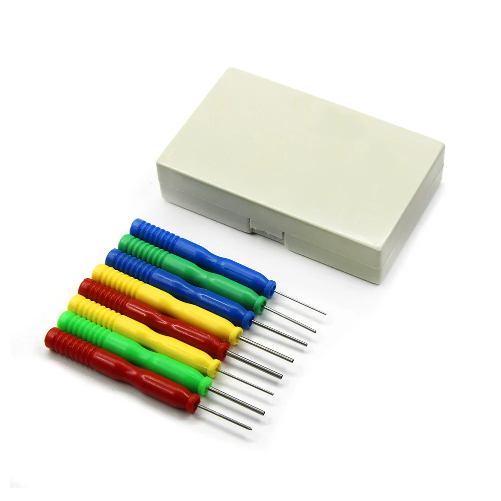 8PCS/Set Hollow Needles Stainless Steel Desoldering Hand Tool 0.8 1.0 1.2 1.4 1.6 1.8 2.0mm For Electronic Components