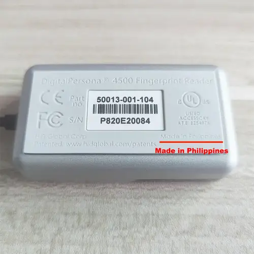 URU4500 USB 지문 판독기, 생체 인식 지문 스캐너, U 4500 100%, 정품 3