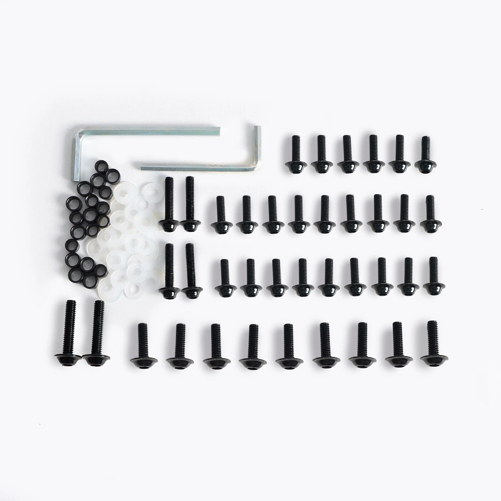 89pcs Motorcycle Bodywork Fairing Bolt Kit Fastener Clips Screw for