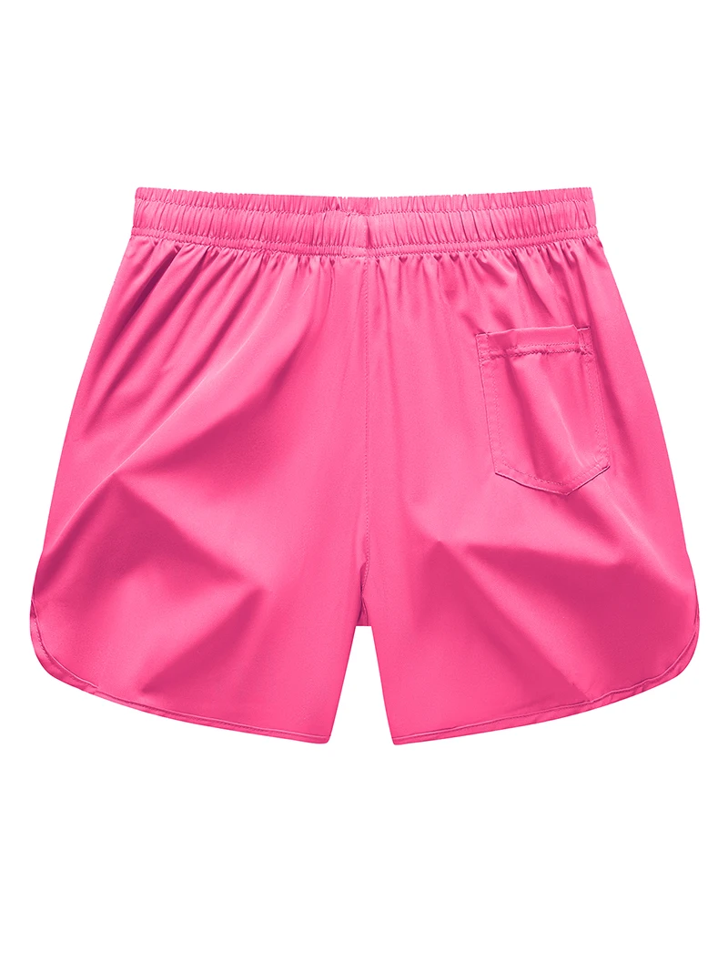 Women's Summer Vacation Beach Shorts Casual Quick Dry Board Shorts with Split Hem Beachwear Swimwear Swimsuit Bathing Suit