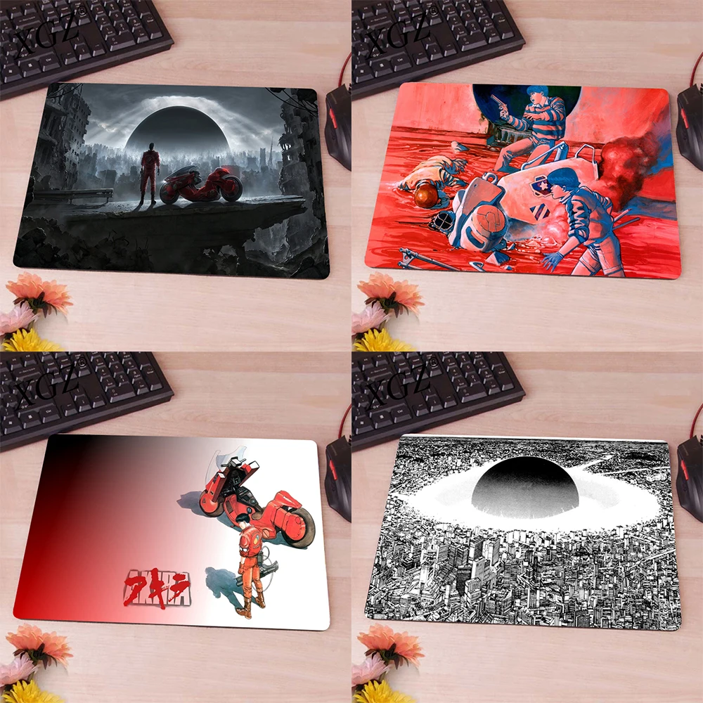 

XGZ Mouse Pad Anime Akira Shotaro Kaneda Table Mat Desk Protector Pad Mouse Gaming Pc Laptop Accessories Mouse Gamer Desk Pad