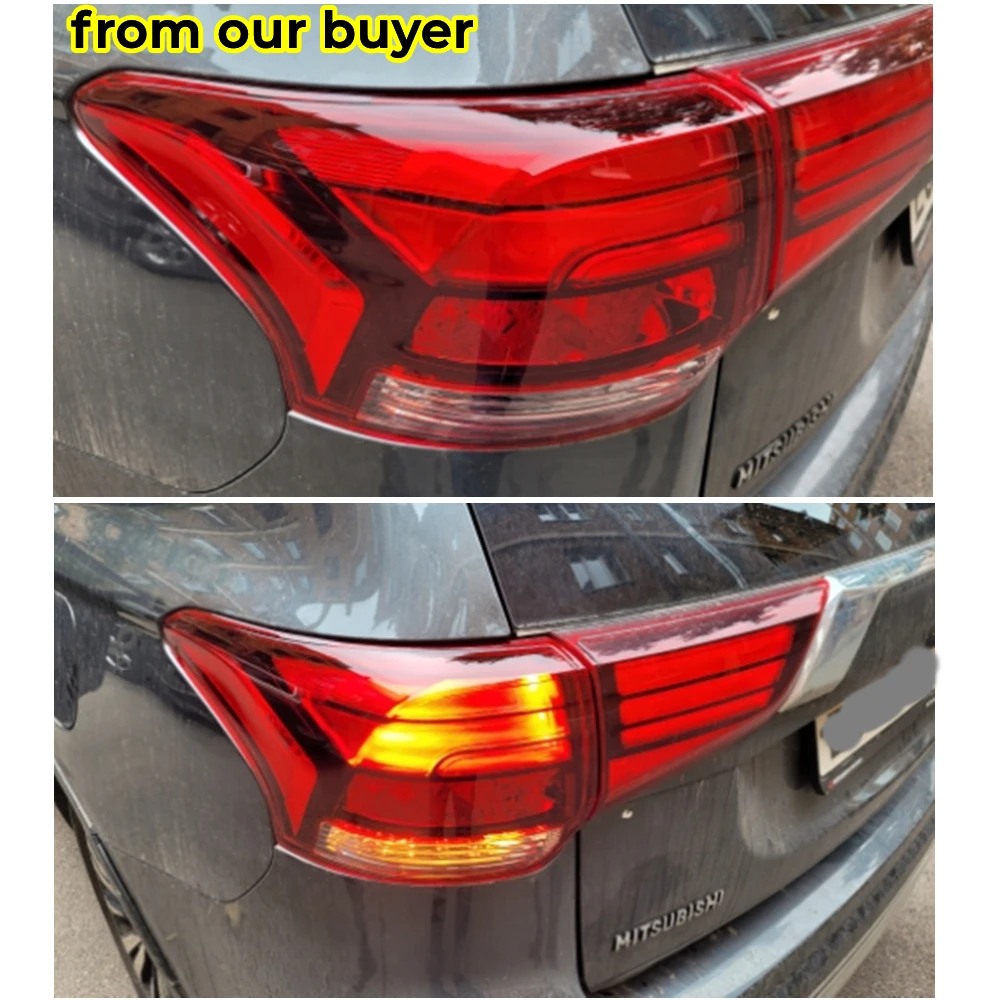 Fanale posteriore per Mitsubishi Outlander PHEV 2016 2017 2018 freno posteriore Stop indicatore di direzione luce posteriore accessori Auto Auto - immagine 5
