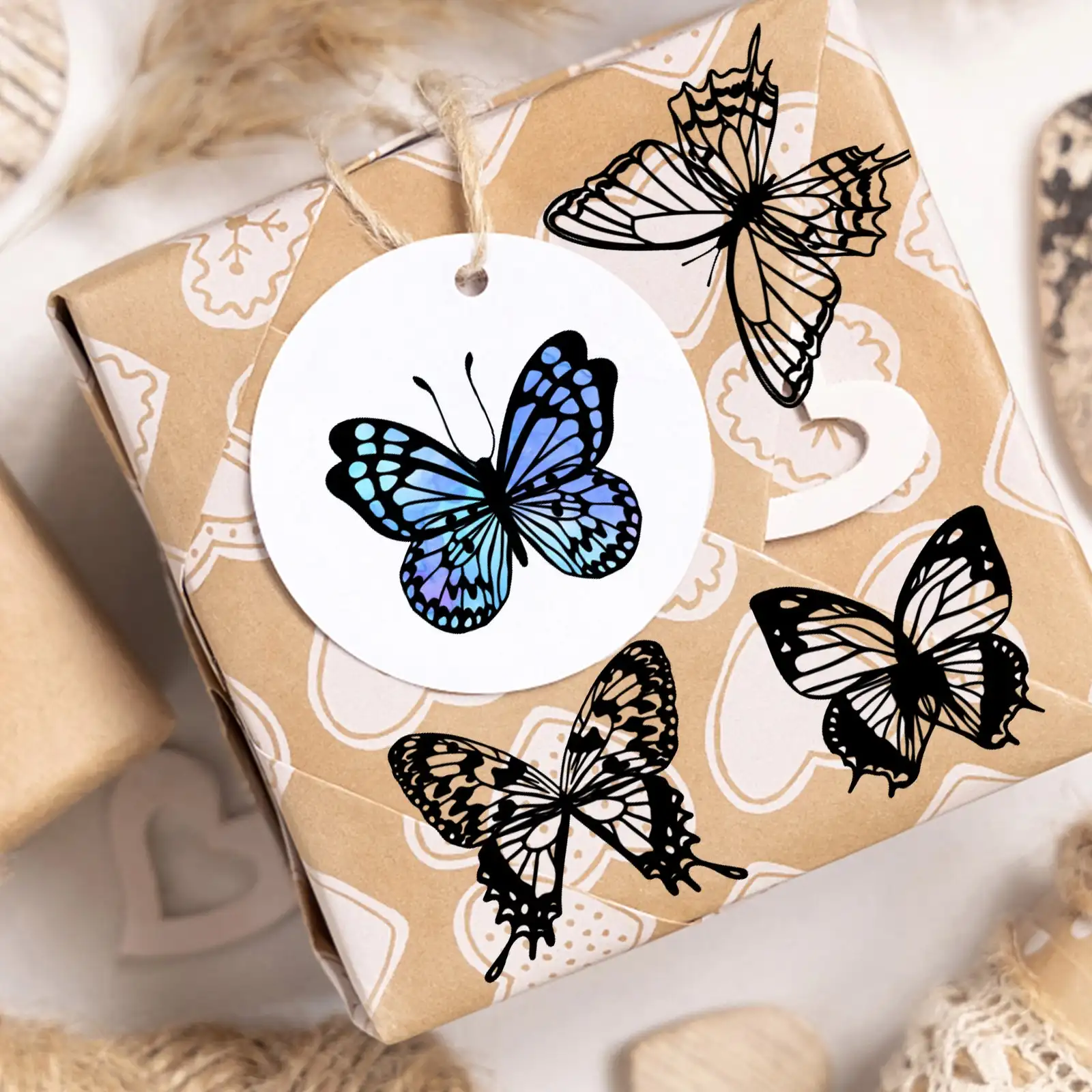 Various butterfly Clear Stamp for Scrapbooking Transparent Silicone Rubber DIY Photo Album Decor