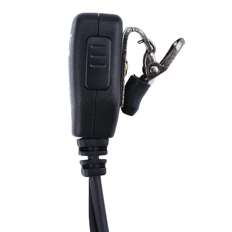 RISENKE-Transparent Acoustic Tube Headset, Walkie Talkie Earpiece, Compatible with Midland, GXT1000, GXT1050, LXT500, LXT600VP3