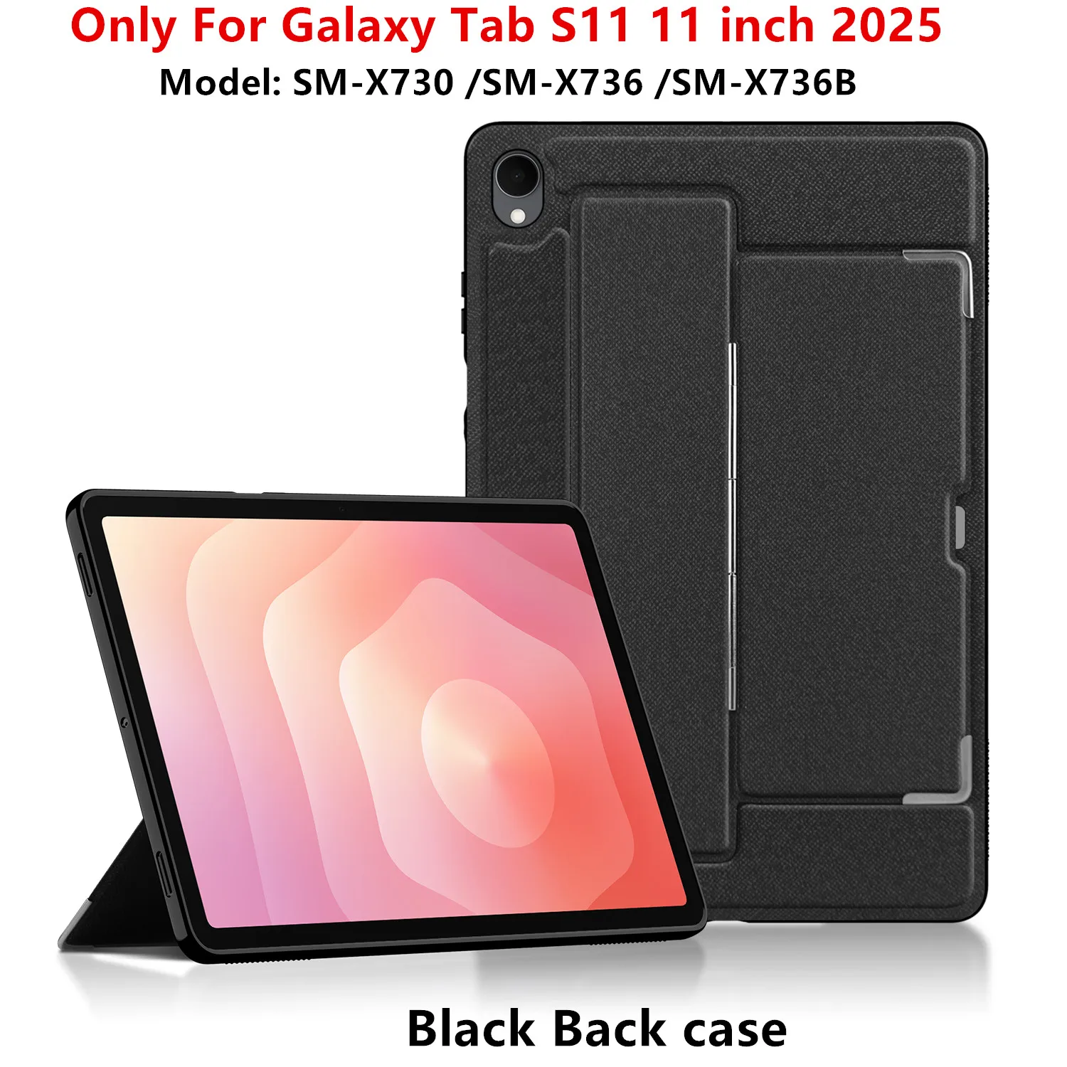 Premium Tablet Stand Cover for Samsung Galaxy Tab S11 Ultra, 14.6 inch - Protective Shell with Enhanced Functionality