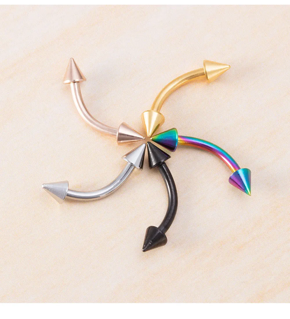 40-Pcs Surgical Steel Body Piercing Jewellery Set