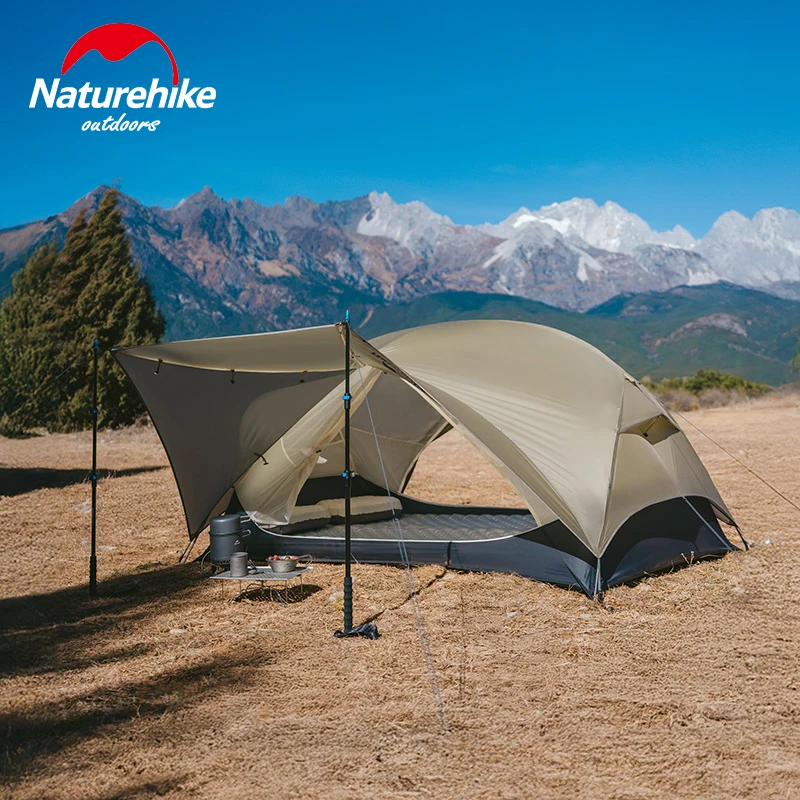 Camping tent 1-2 person Naturehike Mongar 15D nylon ultralight waterproof for backpacking outdoor, camping tent, portable tent
