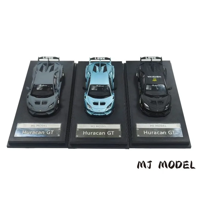 MJ 1:64 람보르기니 LP610 GT 우라칸 다이캐스트 자동차 모델 컬렉션