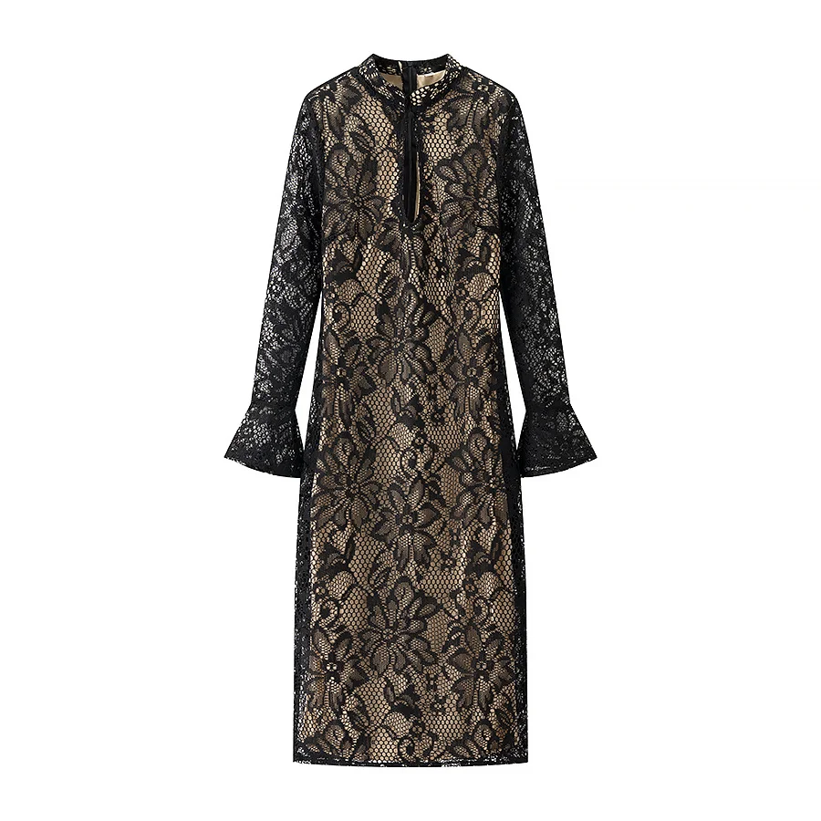 فستان نحيف مثير على الطراز الأوروبي والأمريكي ذو ق...