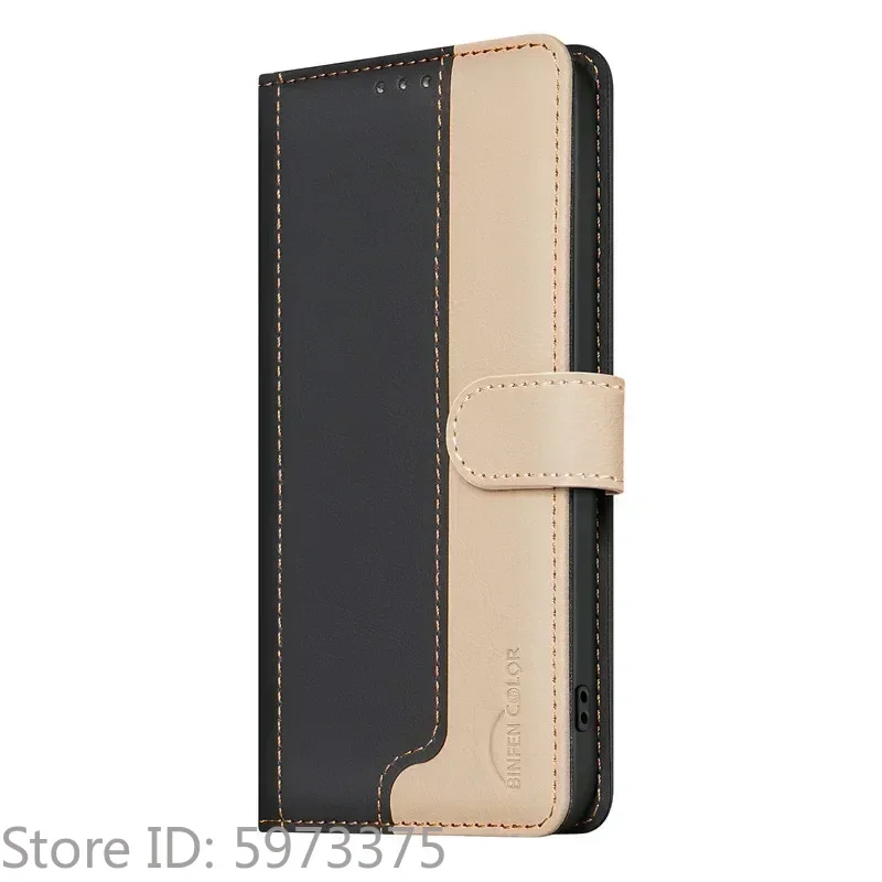 Elegant Leather Wallet Phone Case with Card Slot