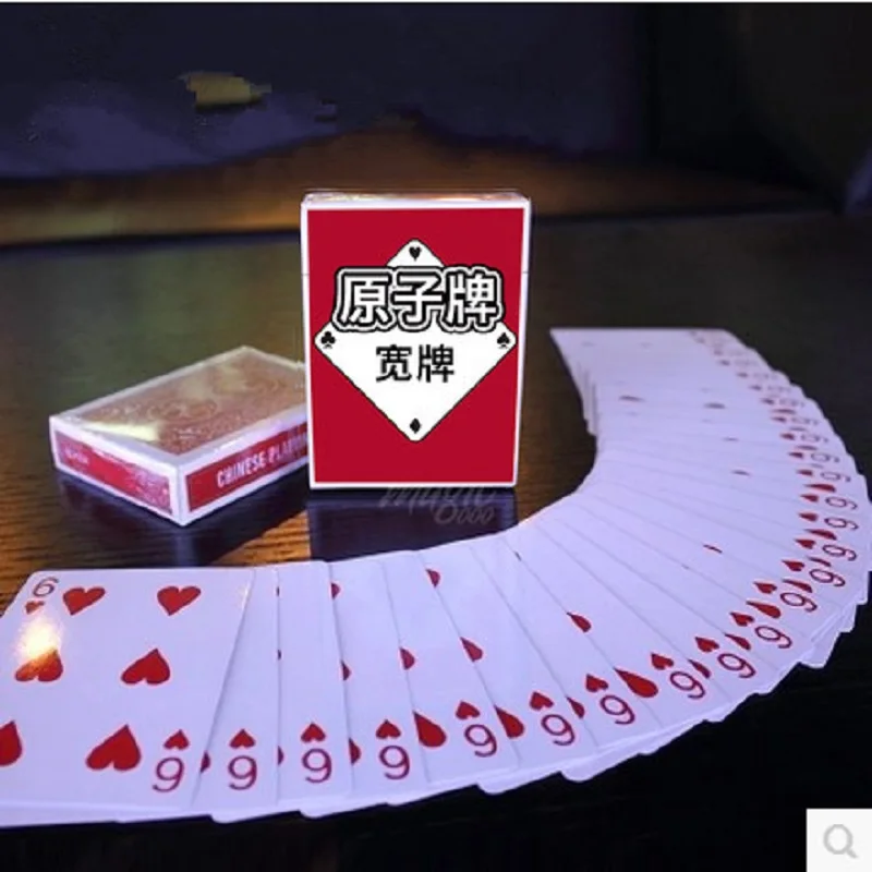 Magic Cards Svengali Deck Atom Playing Card Magic Tricks Close Up Street Stage Magic Tricks Kid Child Puzzle Toy wen zhengming s thatched cottage ten zhi calligraphy copybook close up copying cards brush calligraphy copybook card