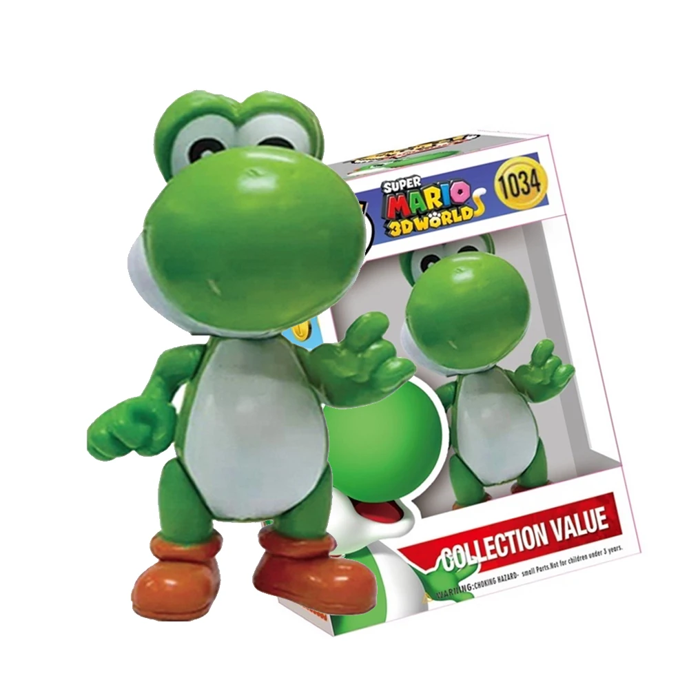 Anime Character Figure Yoshi Island Cartoon Mario Super Yoshi 3d Led  Optical | Fruugo UK