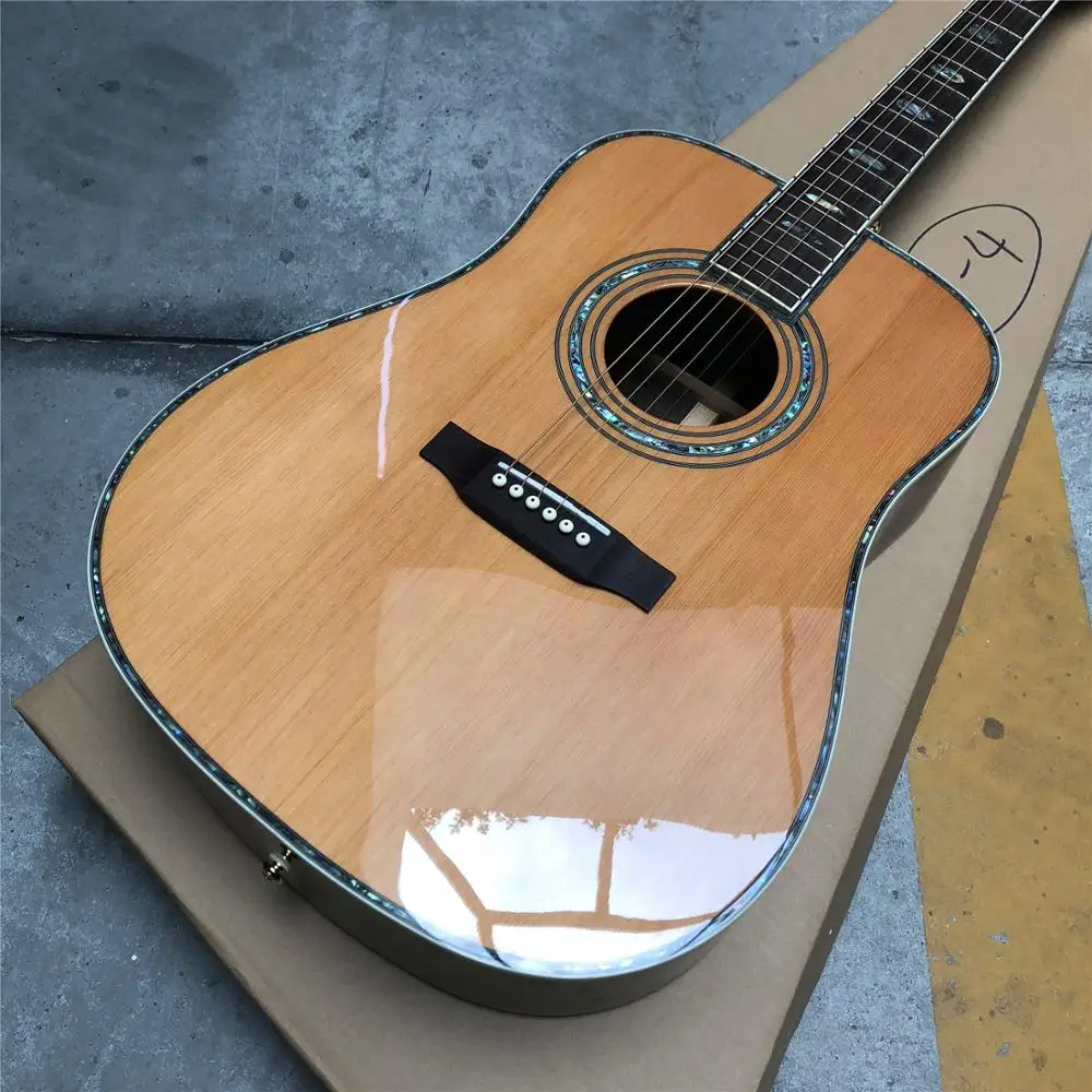 AcousticguitarSolidcedarNewDCtypeRosewoodbody41inchGuitar