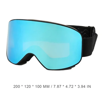 Ski Goggles Men Women Winter Anti-Fog Snow Ski Glasses With Free Mask Double Layers Snowboard Goggles Sports Accessories 6