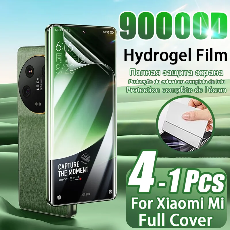 AOKUMA Protector De Pantalla Para Xiaomi Redmi Note 14 Pro 5G,[2 Piezas] Película Protectora De TPU Suave Compatible Con Redmi Note 14 Pro,HD Transparente, Resistente A Los Arañazos, Fácil De Instalar