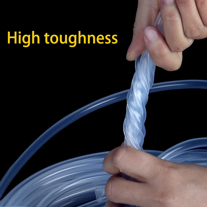 Tubo In Silicone 5 Metri - Diametro Int/Est 1.5/2 Mm, Trasparente, Alta Temperatura