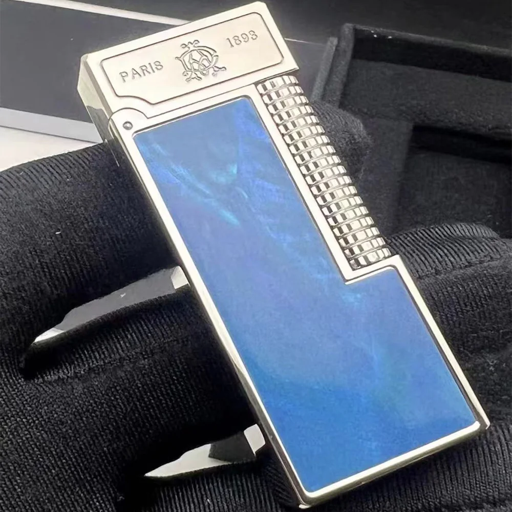 

100% Brand New Light Luxury Retro Lighter Bright Seiko Pure Copper Windproof Inflatable Cigarette Lighter Smoking Hot Selling