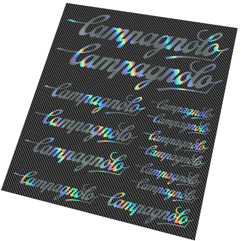 Compatibile Per Il Set Di Adesivi Per Decalcomanie Fustellate Grafiche Campagnolo Bike Bicycle Frame